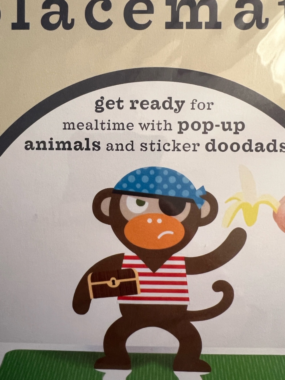 Hello Hanna "Hello Jungle" Get-Set Animal Pop-Up Placemats - Picture 4 of 8